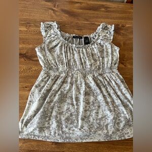 Womens size XL axcess floral babydoll blouse